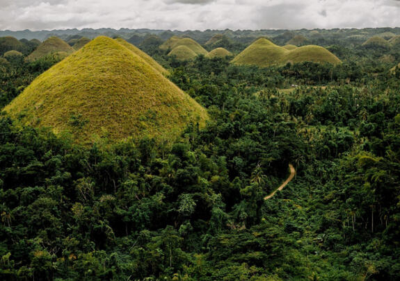 Chocolate Hills Bohol, Philippines